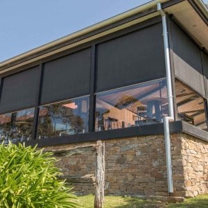 Ziptrak outdoor blinds